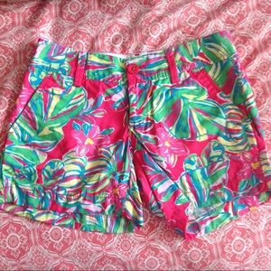 Lilly Pulitzer jungle tumble Callahan shorts